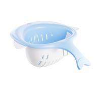 Corner Sink Strainer Basket - Triangular Drainage Food Filter, Magnetic Mount Kitchen Waste Catcher, Durable Sink Organizer For Rinsing Fruits and Vegetables | Space Saving Drain Basket For Home