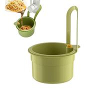 Corner Sink Trash Catcher for Food Waste, Sink Food Catcher, Leftover Draining Colander, for Home, Small Spaces, Dorm, Apartment, RV, Restaurant Pro