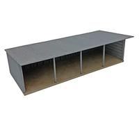 Cornerstone Walthers HO Scale Machinery Storage Shed Maqueta, Multicolor (3347)