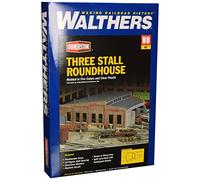 Cornerstone Walthers HO Scale Model Roundhouse, 8
