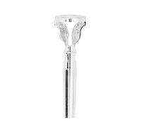 Corneta Boquilla Plateada, Accesorios para Entrenamiento Instrumental, Boquilla para Saxofón Trompeta - Material de Latón Resistente, Diseño Fácil de Usar para Practicar