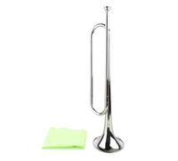 Corneta en Si Bemol, Caballería de Corneta, Trompeta Estándar Retro de Latón, Trompeta de Latón que Sopla Cobre de Estilo Antiguo para Orquesta de Caballería de Banda Escolar