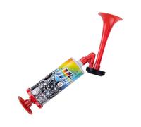 Cornetas De Estadio - Accesorios Para Hacer Ruido Con Empuje Manual,Bocina De Fiesta - para Eventos Deportivos Fiestas Cumpleaños Festivales Celebraciones Aficionados Adultos Niños