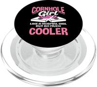 Cornhole Girl Lover Como Chica Normal Mucho Más Fresco PopSockets PopGrip para MagSafe
