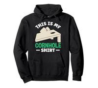 Cornhole Lover This Is My Cornhole Shirt Fun Times Sudadera con Capucha