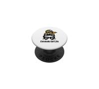 Cornhole niña Vida moño desordenado Pelo Gafas Girasol PopSockets PopGrip Adhesivo