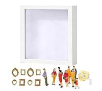 Cornice Foto 3D Portaricordi - Scatola Decorativa con Teca Museale, Design Elegante e Protettivo | Ideal para Conservare Ricordi di Viaggi, Eventi Speciali, Compleanni, Matrimonio, Laurea e Occasioni