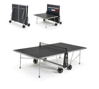 CORNILLEAU - Mesa de Ping Pong Exterior 100 x Exterior - Laminado de 4 mm - FFTT - Compact Technology - SOFTMAT - Azul o Gris