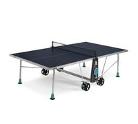 CORNILLEAU - Mesa de Ping Pong Exterior 200 x Exterior - Laminado 5 mm - FFTT - Compact Technology - SOFTMAT - Azul