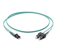 Corning Ligawo - Cable de fibra de vidrio (2 x 2,0 mm, multimodo: LC PC Duplex a SC PC Duplex, OM3)