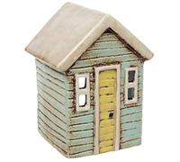 Cornish Village Pottery Lantern Aqua Beach House
