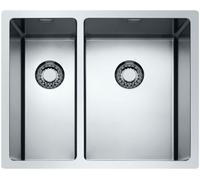 Corno Piu PFU11, Fregadero Integrado, Acero Inox,Lavabo Li