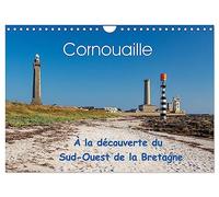 Cornouaille À la découverte du Sud-Ouest de la Bretagne (Calendrier mural 2026 DIN A4 vertical), CALVENDO calendrier mensuel: Un tour de Concarneau à l'île-de-Sein