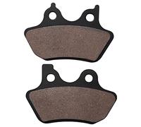 Cornus Pastillas de Freno Delanteras y Traseras para HARLEY DAVIDSON SPORTSTER XLH 883 Sportster 2000-2003 FLSTF/FLSTFi Fat Boy 2000-2006 FLSTFi Fat Boy 2005