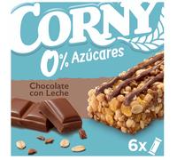 Corny Barrita Chocolate con Leche Sin Azúcar Añadido 6x20 gr