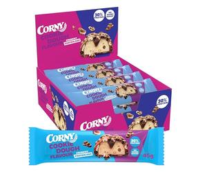Corny Protein Barritas Chocolate y Cookies, 13,5 g Proteína, 12x45 g