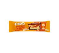 Corny Protein Soft Barritas Chocolate, Cacahuetes y Caramelo, 30%, 45 g