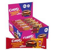 Corny Protein Soft Chocolate con Leche y Caramelo, 13,5 g, 12x45 g