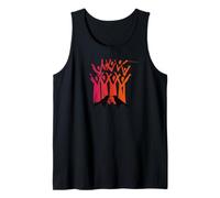 Coro Cantando pájaro Juntos Cantando Equipo de Canto en Concierto Camiseta sin Mangas