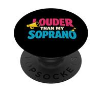 Coro Cantante Comunidad Coro Música Vocal Soprano Alto Tenor PopSockets PopGrip Adhesivo
