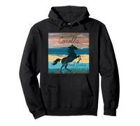 Corolla NC Outer Banks Caballos Salvajes Playa Costera náutica Sudadera con Capucha