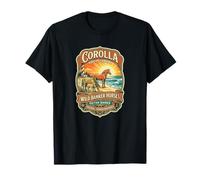 Corolla Wild Banker Caballos Carolina del Norte Outer Banks Camiseta