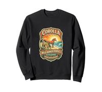 Corolla Wild Banker Caballos Carolina del Norte Outer Banks Sudadera