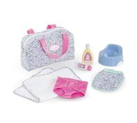 Corolle Estuche de accesorios para pañales 9000141810 – 7 accesorios, 36 cm, a partir de 2 años