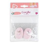 Corolle Baby Doll Pink Slippers Outfit Accessory - Mon Premier Poupon Clothing a