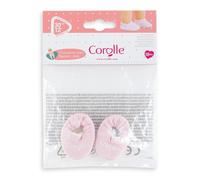 Corolle Baby Doll Pink Slippers Outfit Accessory - Mon Premier Poupon Clothing and Accessories fit 12"" Dolls, for Kids Ages 18 Months and up