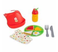 Corolle - Estuche Bon Apetit, 10 Accesorios, para muñecos de 36 y 42 cm, a Partir de 2 años, 9000141270