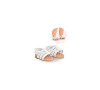 Corolle-Ma Corolle Sandalias de Muñeca de Tiras Color Blanco. para Muñecas de 36 cm