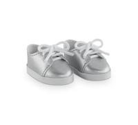 Corolle- Ma Deportivas Plateadas con Cordones para muñecas de 36 cm (9000211510)