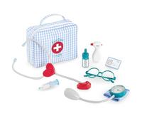 Corolle Maleta Doctor, 8 Accesorios, para poupon 30 cm, a Partir de 18 Meses, 900011140, Color Azul (9000111140)