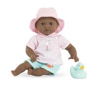 Corolle – Pupón Mi Primer pupón Alyzea con juguete de baño Pato, 30 cm, 18 meses