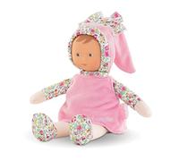Corolle- Mon Doudou- Muñeca Miss Rose Jardin con Flores, 25cm, Muy Blandita, Carita de Vinilo, Delicado Aroma a Vainilla, Desde el Nacimiento (9000010110)