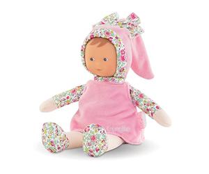 Corolle- Mon Doudou- Muñeca Miss Rose Jardin con Flores, 25cm, Muy Blandita, Carita de Vinilo, Delicado Aroma a Vainilla, Desde el Nacimiento (9000010110)