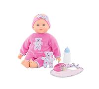 Corolle Mon Grand Poupon Lucille 9000150050 - Muñeca Francesa con Aroma a Vainilla, 20 Sonidos, 42 cm, Ojos para Dormir, 8 Funciones, a Partir de 2 años