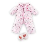 Corolle - Pijama de 2 Piezas y Zapatillas, Ropa para muñeca Ma 36 cm, a Partir de 3 años, 9000213210