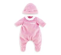 Corolle - Pijama Rosa y Gorro, Ropa para muñeca de 30 cm, a Partir de 18 Meses, 9000110620