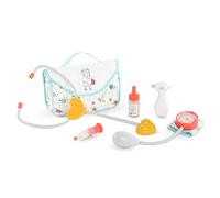 Corolle Set de 6 Piezas de esfigmomanómetro, jeringa, Estetoscopio con función, para muñecas de 30-42 cm, a Partir de 18 Meses