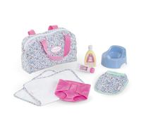 Corolle Estuche de accesorios para pañales 9000141810 – 7 accesorios, 36 cm, a partir de 2 años