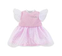 Corolle- Vestido Brillo Rosa para Muñecas Ma (36cm), Adecuado a Partir de 4 Años
