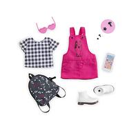Corolle Vestidor de música y Moda para niñas - Conjunto de Ropa y Accesorios para niñas