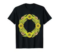 Corona botánica Vintage de babosas Cottagecore Art Camiseta