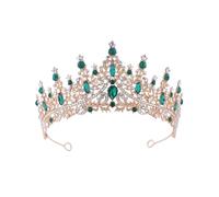 Corona Coronas y tiaras de reina del baile graduación, diadema nupcial(Green)