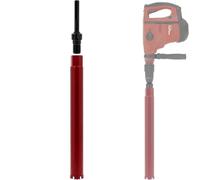 Corona de diamante Ø 51 mm con adaptador para taladro y martillo perforador SDS-max