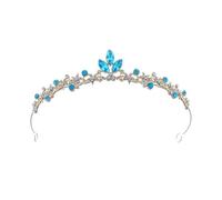 Corona de diamantes de imitación brillantes para niños, diadema de aleación ligera para pieles sensibles y ocasiones especiales, tocado de diamantes de imitación para niños, talla única, como se