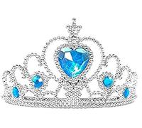 Corona de elsa Frozen - piedras azul claro - accesorios - niña - halloween - carnaval - idea de regalo original frozen