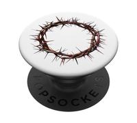 Corona de Espinas Jesucristo Vía Crucis Nuevo Testamento PopSockets PopGrip Adhesivo